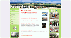 Desktop Screenshot of kremitzaue.de